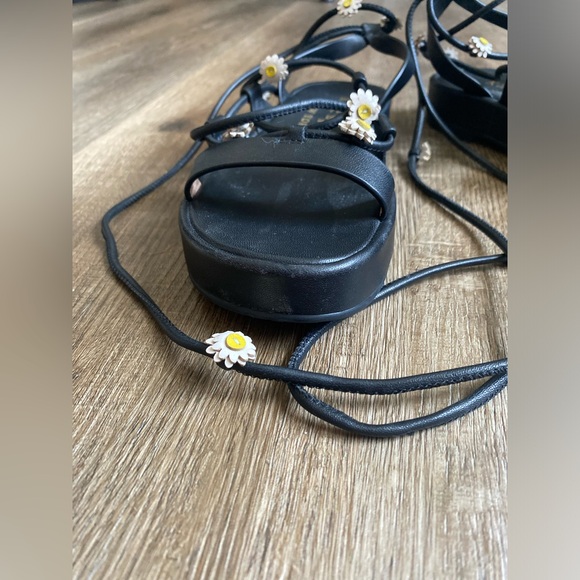 Kate Spade Daisy Wrap Sandals - Picture 2 of 4